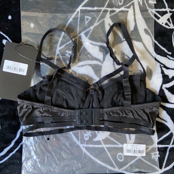 **SOLD** Killstar | Ebony Bra - Picture 4 of 5